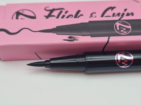W7 FLICK & GRIP 2 IN 1 ADHESIVE EYELINER