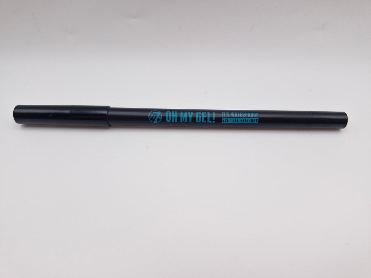 W7 Oh My Gel ! It's Waterproof Black Soft Gel Eyeliner, 1.35 g