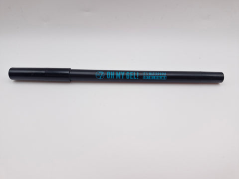 W7 Oh My Gel ! It's Waterproof Black Soft Gel Eyeliner, 1.35 g