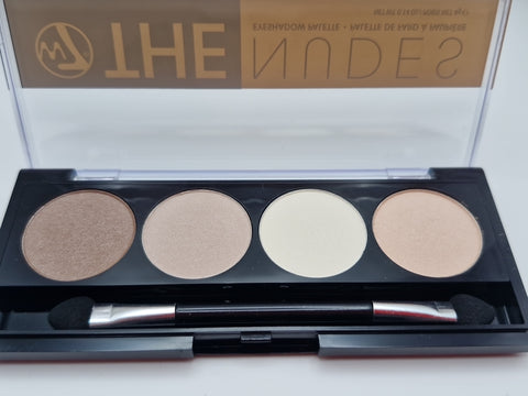 W7 Naked Nudes 4 Eye shadow Palette-new