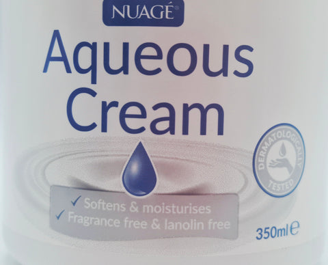 Nuage Aqueous Cream, Fragrance Free, 350Ml