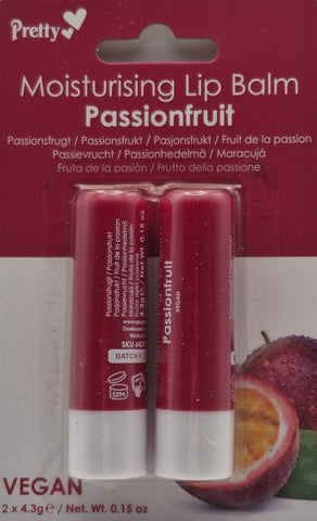 Lip balm moisturising 2 pack