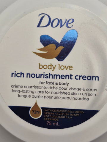 Dove Body Love Nourishment Cream 75ml