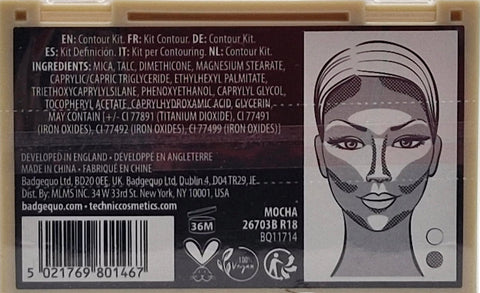 Technic Define & Highlight Duo Contour Kit Bronzer & Highlight Powder 5.5g Mocha