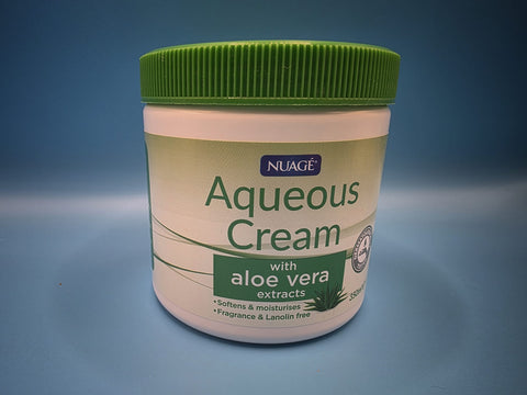 Nuage Aqueous Cream With Added Aloe Vera, 350Ml