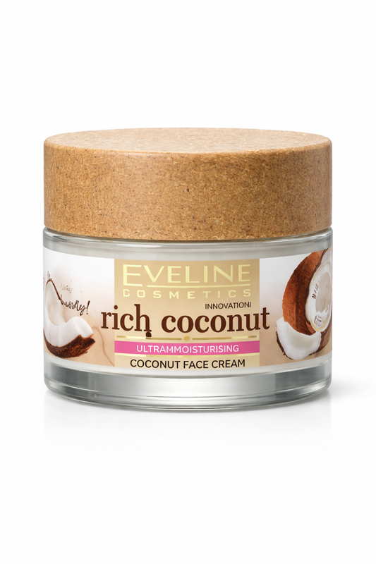 Eveline Cosmetics Rich Coconut Ultra-Moisturising Coconut Face Cream