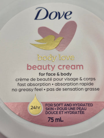Dove Body Love Beauty Cream 75ml – Pink