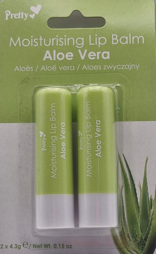 Lip balm moisturising 2 pack