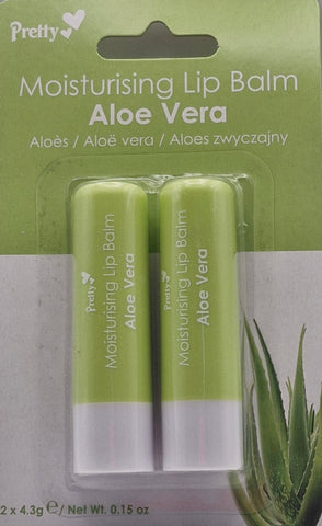 Lip balm moisturising 2 pack