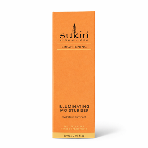 Sukin Brightening Moisturiser Set – Glow Night Moisturiser 50ml + Illuminating Moisturiser 60ml (New)
