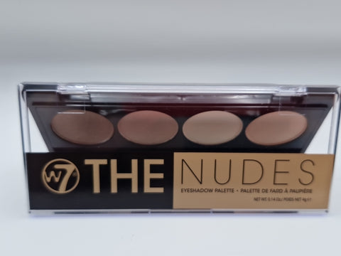 W7 Naked Nudes 4 Eye shadow Palette-new